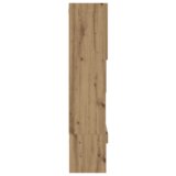 TV ormar s LED svjetlima umetnički hrast 40.5x30x102 cm | shoptok.hr