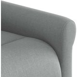 vidaXL Naslanjač s funkcijo vstajanja svetlo sivo blago | Shoptok.si