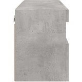 vidaXL Stenska TV omarica z LED lučkami betonsko siva 60x30x40 cm | Shoptok.si