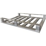 ratioform Ploska aluminijasta paleta, z 2 drsnikoma, DxŠ 1200 x 800 mm, od 10 kosov | Shoptok.si