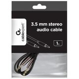 Gembird CCAP-444-1M Kabl konektor 3.5mm Stereo plug to 3.5mm Stereo plug audio 1 m, Pozlaćeni | Eponuda.com