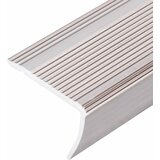  Rubnjaci za stepenice L-oblika 15 kom aluminijski 100 cm bež | shoptok.hr