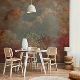  Foto tapeta - Nature in autumn - landscape of autumn trees in painted retro style 450x315 | shoptok.hr