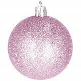  Set Božićnih Kuglica za Ukrasiti Božićno Drvce, 77 komada, Ružičaste | shoptok.hr
