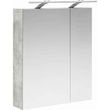  Kopalniška ogledalna omara Betonsko siva 60 x 14,5 x 70 cm, (5000233230) | Shoptok.si