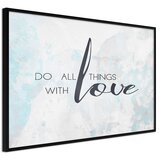  Poster - With Love 90x60 Cijene