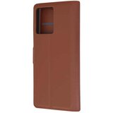 Techsuit Leather Folio preklopna torbica za Motorola Edge 50 Ultra – rjava | Shoptok.si