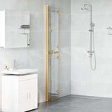  Walk-In zid za tuširanje Zlatno 80 x 6,5 x 190 cm | shoptok.hr