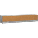 TV ormar Betonska siva 147 x 34,5 x 27 cm Konstruirano drvo | Eponuda.com