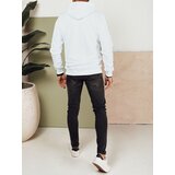 DStreet Bluza męska z kapturem biała | shoptok.hr