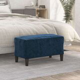  Klop modra 70x35x41 cm žamet, (20955223) | Shoptok.si