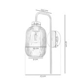  ONLI - Zidna lampa DOROTY 1xE27/15W/230V mesing | Eponuda.com