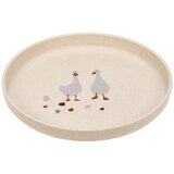 Lässig krožnik PP/celuloza tiny farmer sheep/goose nature | Shoptok.si