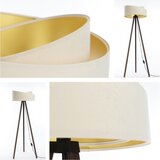  podna lampa galaxy 1xE27/60W/230V krem/braon | Eponuda.com