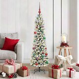  Umjetno božićno drvce Bijela 150 cm PVC i Metal i Plastika | shoptok.hr