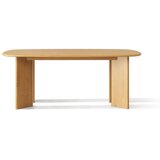 Micadoni Blagovaonski stol od punog hrasta 100x200 cm Charlotte – | shoptok.hr