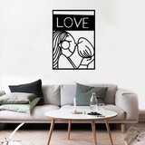 Wallity Zidna dekoracija Only Love, Crna Cene