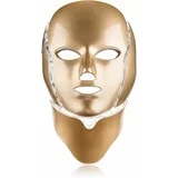 Palsar7 LED Mask Face and Neck negovalna maska LED za obraz in vrat Gold 1 kos