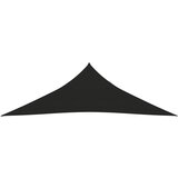 vidaXL Senčno jadro 160 g/m² črno 2,5x2,5x3,5 m HDPE Cene