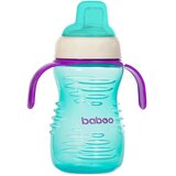 Baboo Cup with Silicone Spout skodelica s slamico Mint, 6m+ 260 ml | Shoptok.si