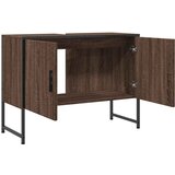  Kupaonski ormarić za umivaonik boja hrasta 80x33x60 cm drveni | shoptok.hr