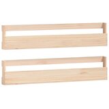  Zidni stalci za cipele 2 kom 110x9x23 cm od masivne borovine | Eponuda.com