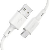 Acefast kabel USB A na Type C 3A C2-04 silikonski 120 cm bijeli | shoptok.hr