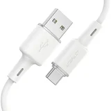kabel USB A na Type C 3A C2-04 silikonski 120 cm bijeli