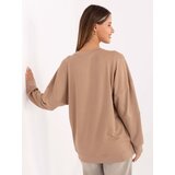 RELEVANCE Blouse-RV-BZ-A906.59-dark beige | Shoptok.si
