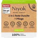 Niyok 2u1 čvrsti gel za tuširanje i njegu - green touch