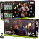 Green Stuff World Paint Set - Basic Colors 02 | Set Akrilnih Boja x8 | Eponuda.com