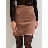 Sinsay Pletena mini suknja | shoptok.hr