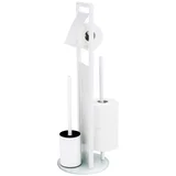 24983800 - komplet za WC RAVINA 20x70 cm nerđajući čelik/bela