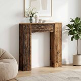  Okvir za kamin Staro drvo 102 x 20 x 102 cm Konstruirano drvo Cijene