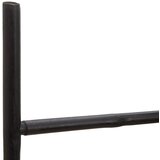  Ljestva za deke Crna 40 x 150 cm Bambus | shoptok.hr