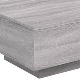  Stolić za kavu siva boja hrasta 55x55x31 cm konstruirano drvo | Eponuda.com