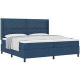  s opruga kutije s jastukom Plava 200 x 200 cm tkanina | shoptok.hr