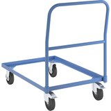 eurokraft pro jeklen skladiščni voziček, okvir dxš 830 x 580 mm, za košare iz žične mreže, nosilnost 200 kg | Shoptok.si