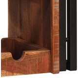  Stalak za vino Smeđa 100 x 45 x 33 cm Čvrsto reciklirano drvo | shoptok.hr