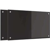 vidaXL Kuhinjski zaštita Crna 70 x 40 x 0.8 cm | shoptok.hr