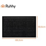 Ruhhy protuklizni otirač za vrata 60 x 90 cm, crno-sivi | shoptok.hr