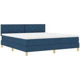  Krevet s opruga kutije s jastukom Plava 180 x 200 cm tkanina | shoptok.hr