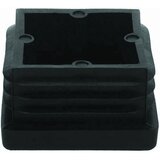 HSI Kapa za stolicu 25x25 mm PVC crna | shoptok.hr