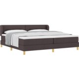  Box Spring postelja z vzmetnico smetana 90x200 cm tkanina Komplet 6, (22051065) | Shoptok.si