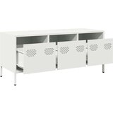 vidaXL TV ormarić bijeli 101,5x39x43,5 cm hladno valjani čelik | shoptok.hr