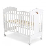Kina King krevetac za bebe 60x120cm Beli Slike