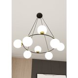  Visilica na sajli AZURA 8xE14/10W/230V crna/bela | Eponuda.com