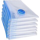 INORCO Paket 6 Xxl vakuumskih vrečk Odeje Komplet vakuumskih vrečk Vrečke za oblačila 100x70 cm Shranjevanje Preizkušena kakovost, (21874550) Cene