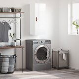 Maison Chic Stenska omarica - Zidna omarica visok sijaj bela 34,5x34x90 cm iu123, (22062846) | Shoptok.si