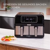 Kenwood HFM20.000MB Dvojni AirFryer 2x4L Dvojni vroc zrak friteza | Shoptok.si